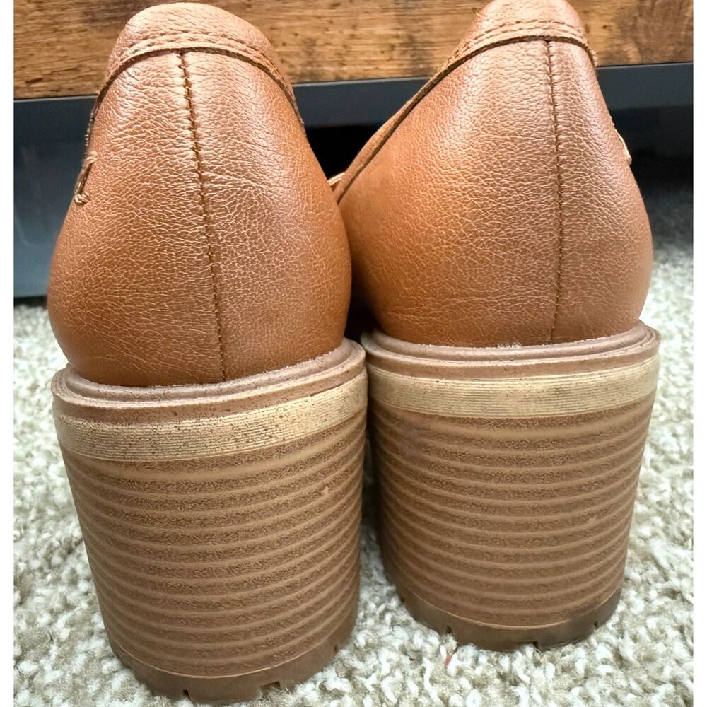 Zodiac Gemma Brown Chunky Loafers Size 9.5 - Picture 7 of 8